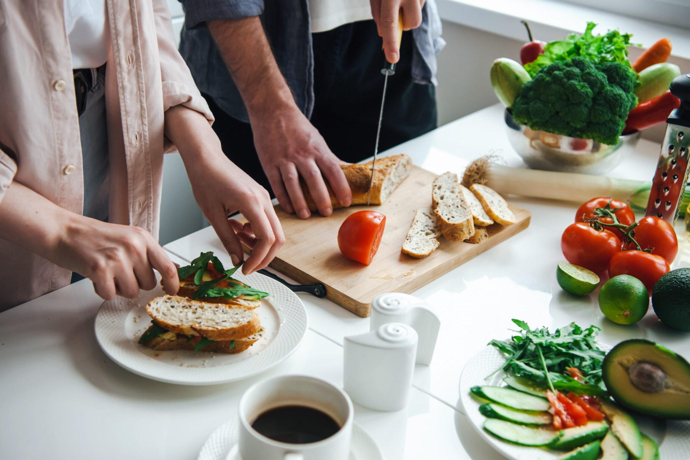 Preparing a meal after cancer treatments